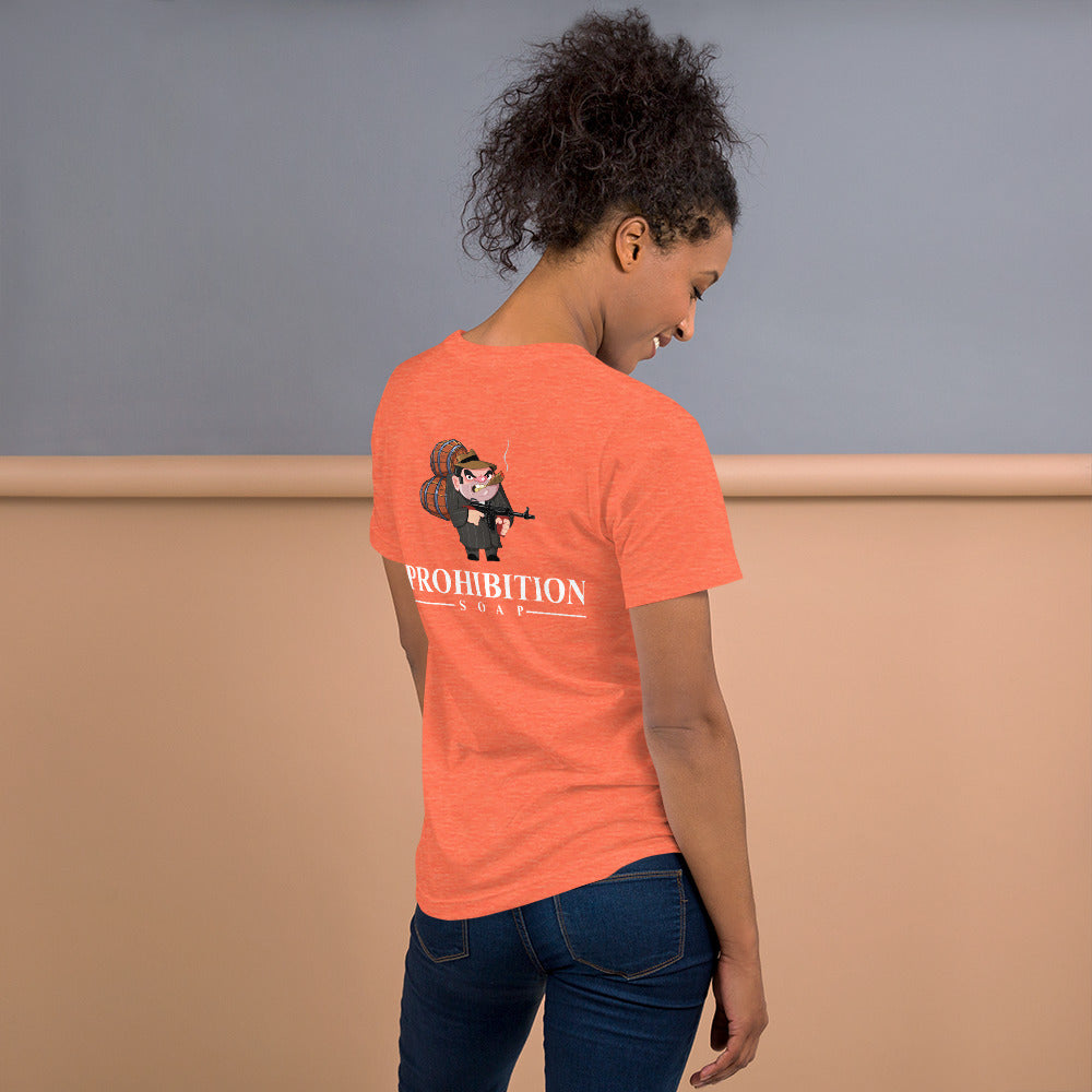Cartoon Logo Dark T-Shirt, Unisex,