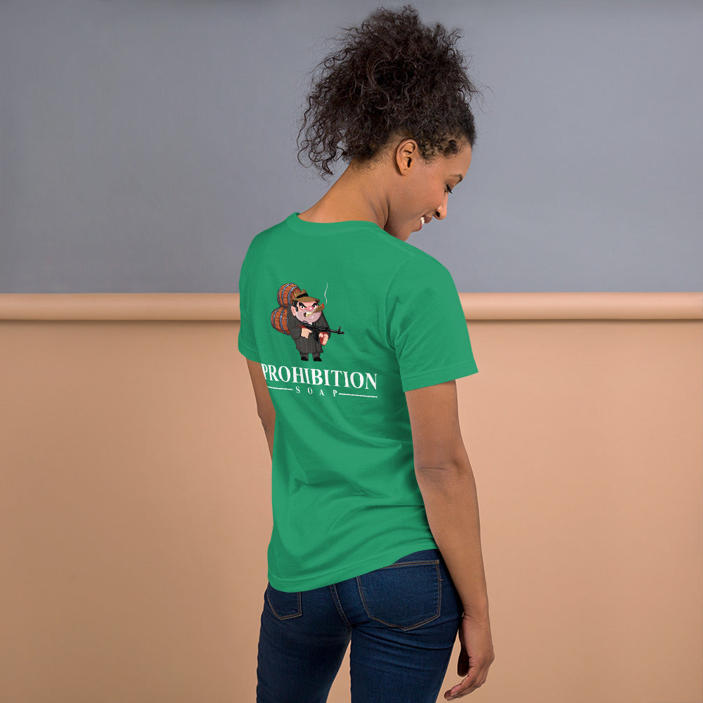 Cartoon Logo Dark T-Shirt, Unisex,