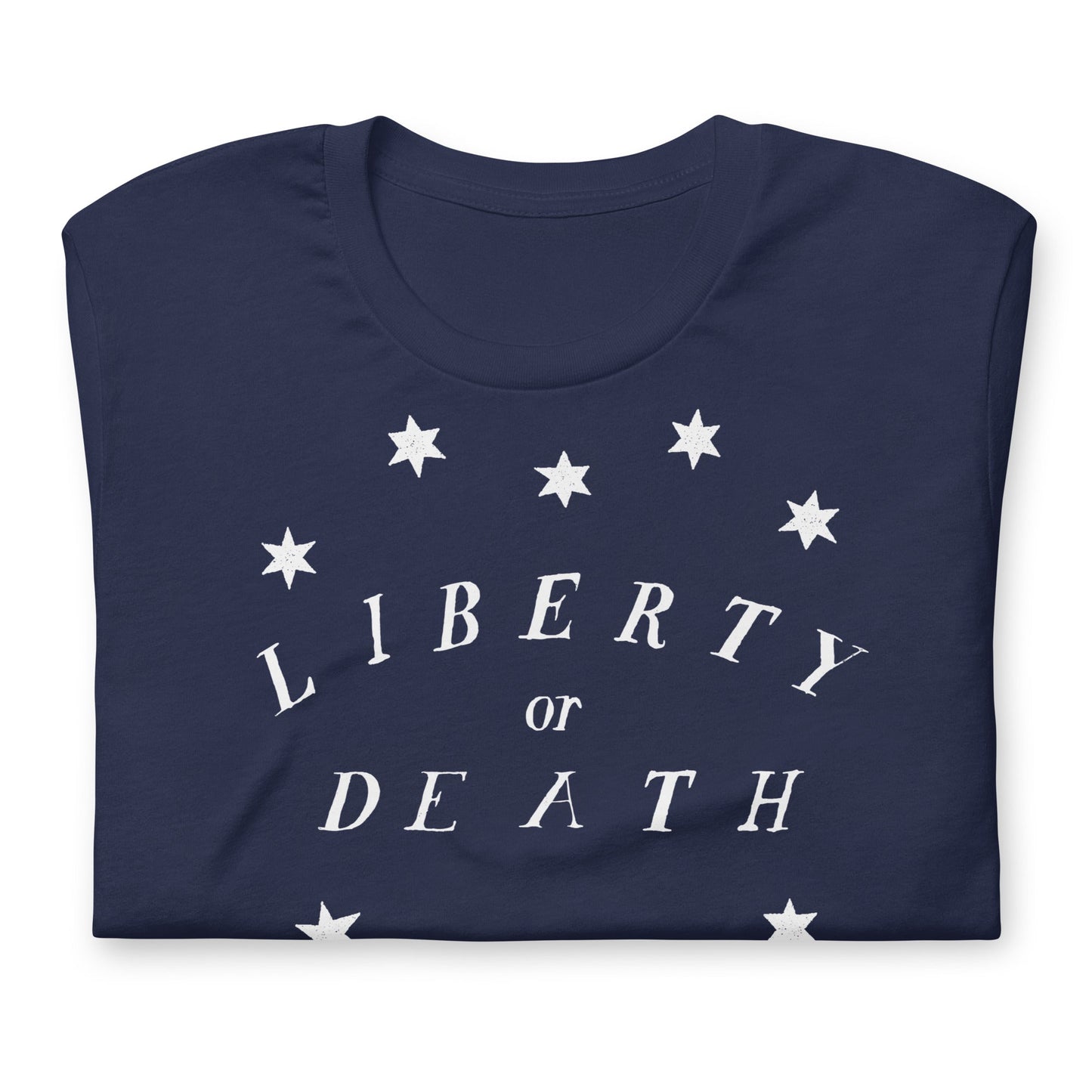 Liberty or Death Rebel Stars Graphic T-Shirt