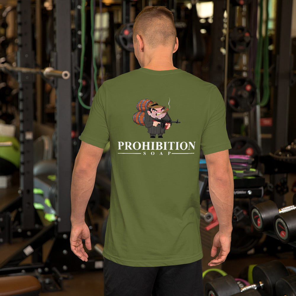 Cartoon Logo Dark T-Shirt, Unisex,
