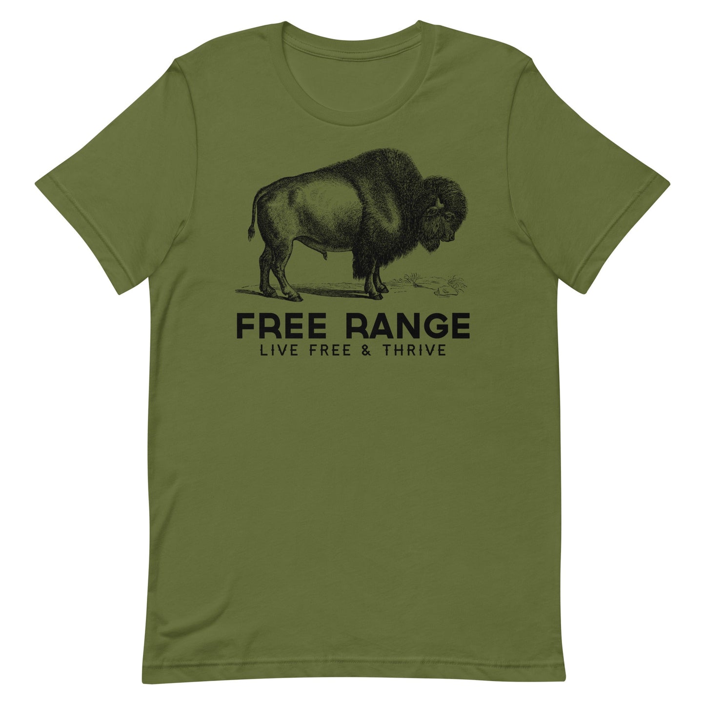 Free Range Short Sleeve Graphic T-Shirt