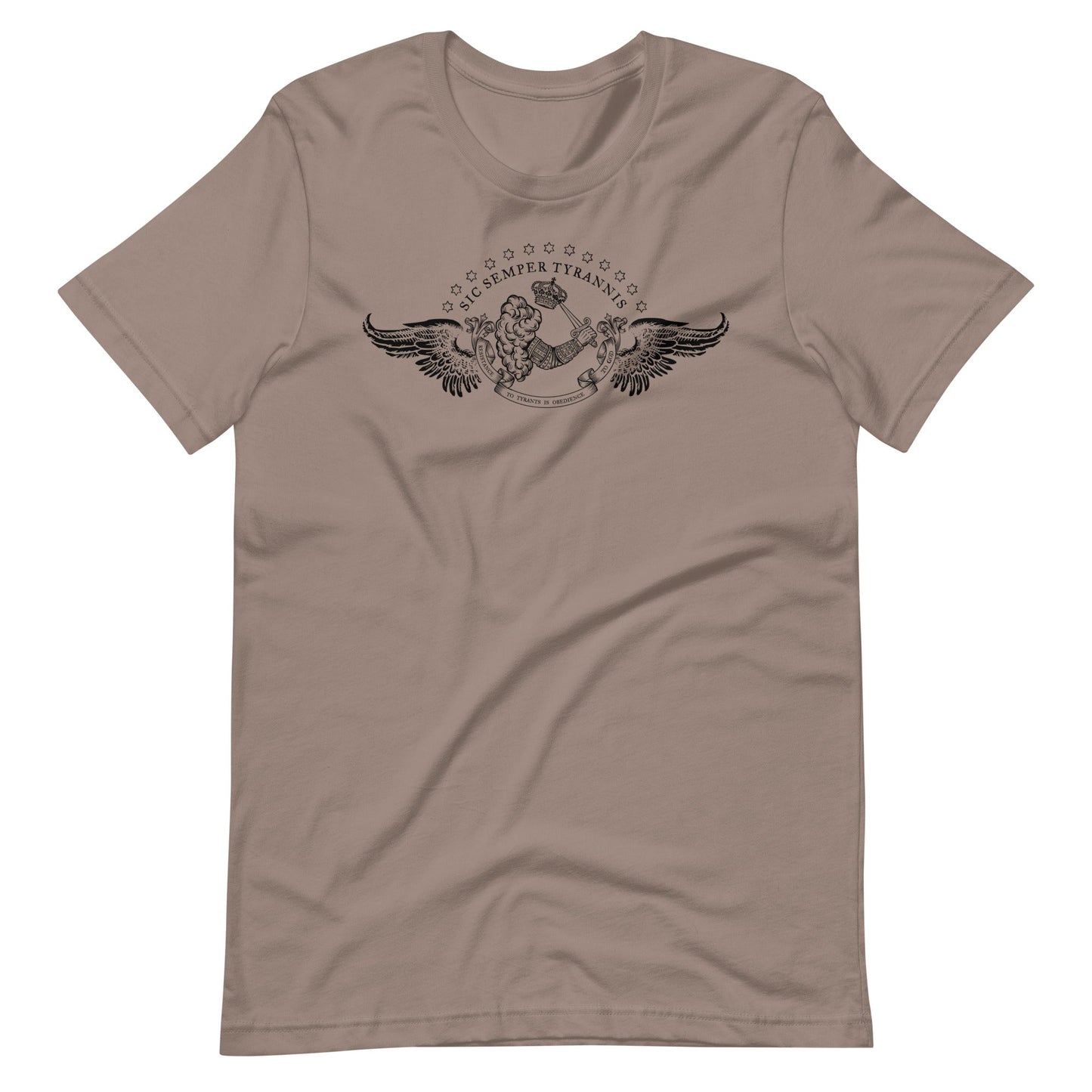 Resistance to Tyrants Gostelowe Battle Flag Men's Tee