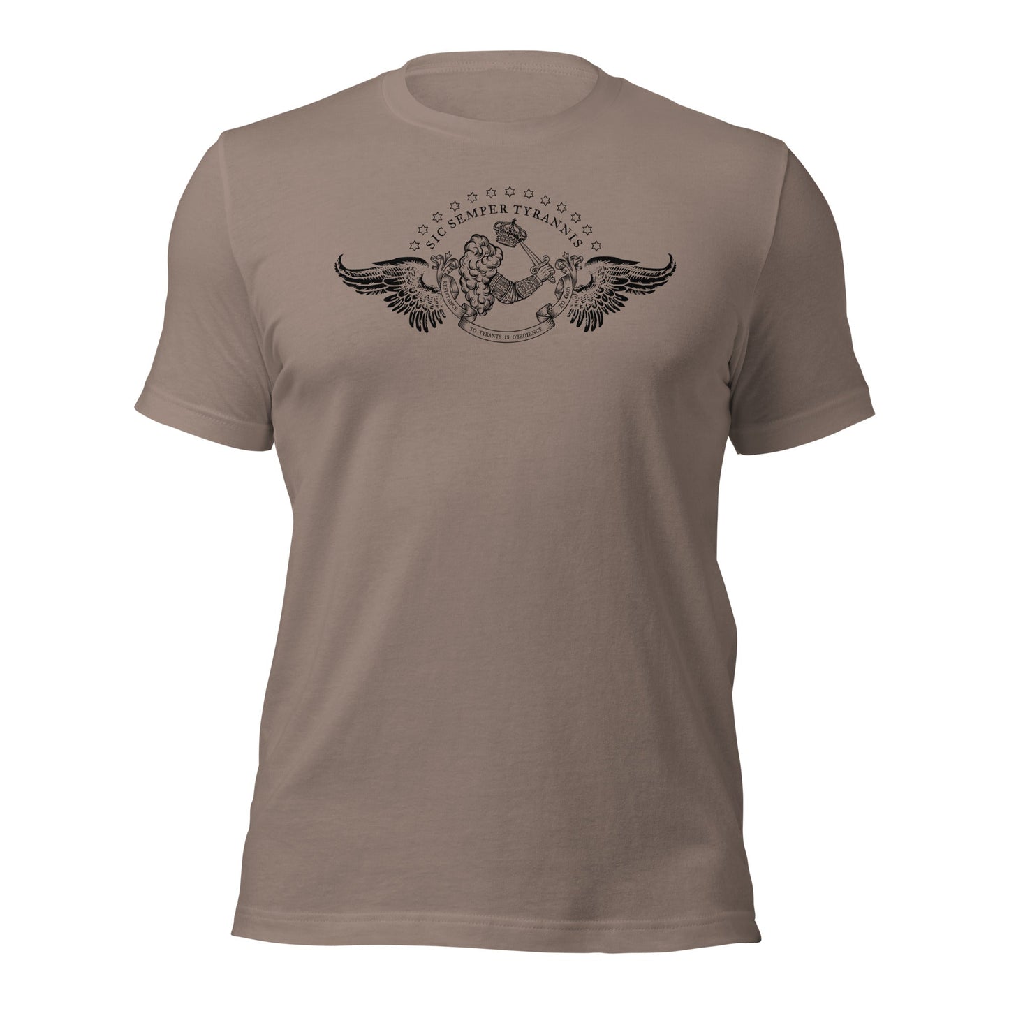 Resistance to Tyrants Gostelowe Battle Flag Men's Tee