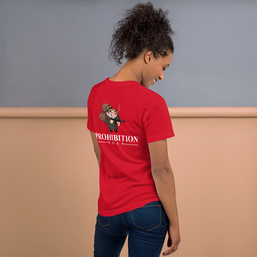 Cartoon Logo Dark T-Shirt, Unisex,