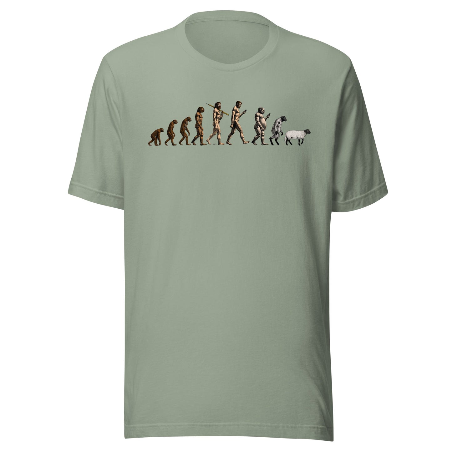 March of Devolution Sheeple T-Shirt