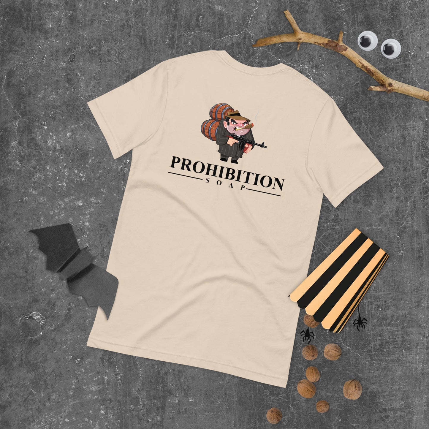 Cartoon Logo Light T-Shirt, Unisex,
