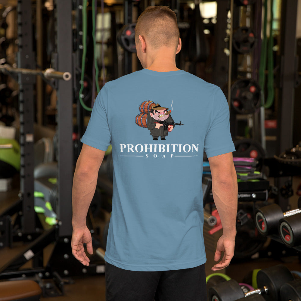 Cartoon Logo Dark T-Shirt, Unisex,