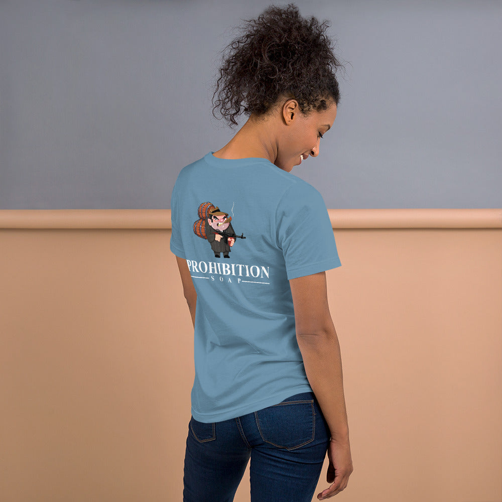 Cartoon Logo Dark T-Shirt, Unisex,