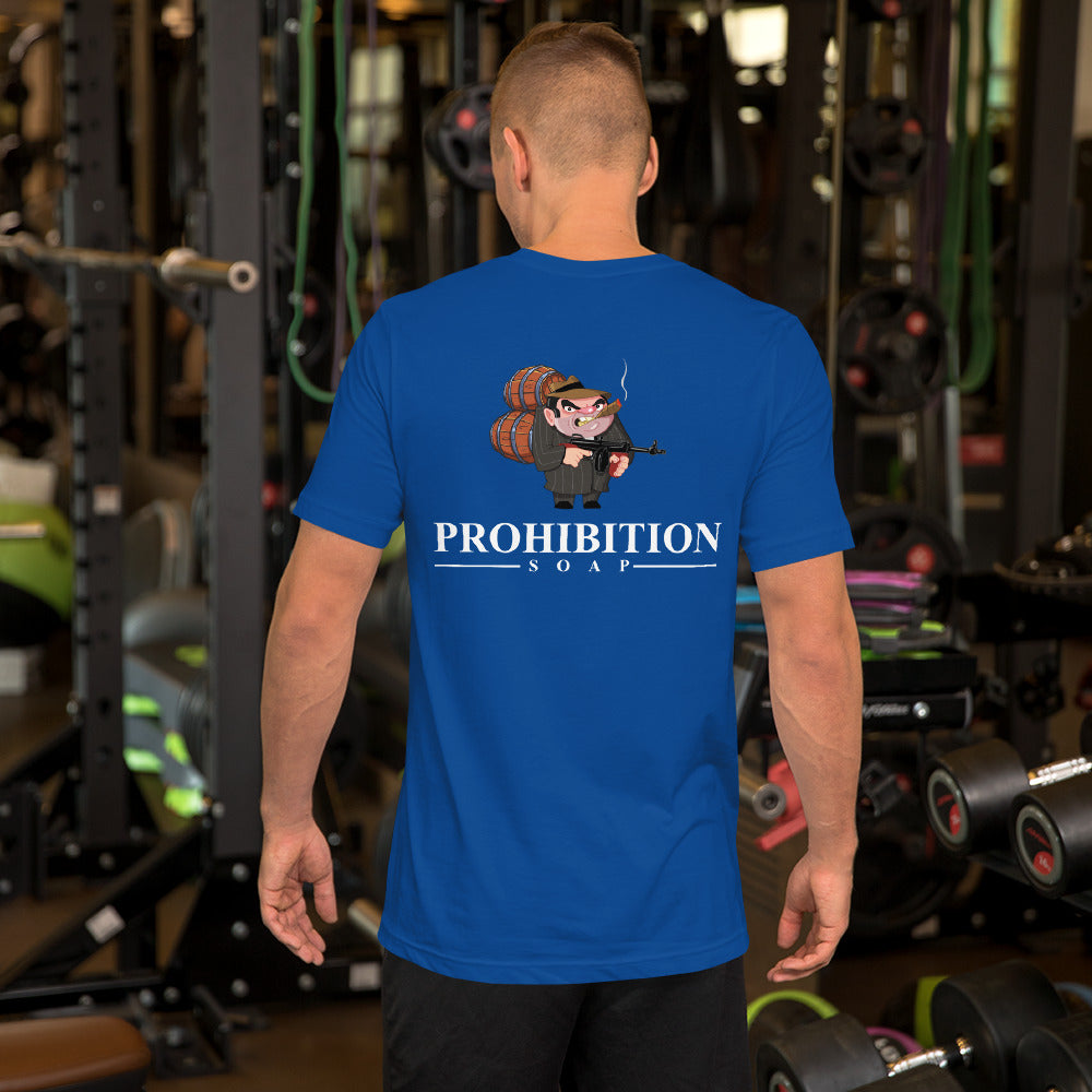 Cartoon Logo Dark T-Shirt, Unisex,