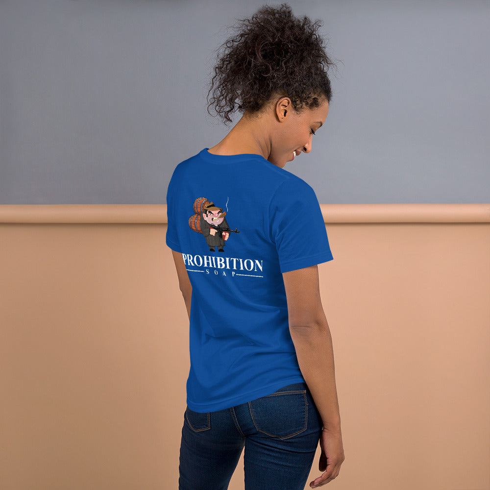 Cartoon Logo Dark T-Shirt, Unisex,