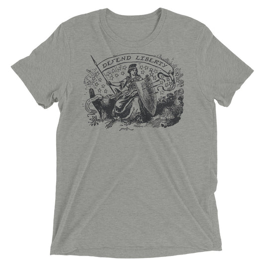 Defend Liberty Libertas Unisex Tri-Blend Track Shirt