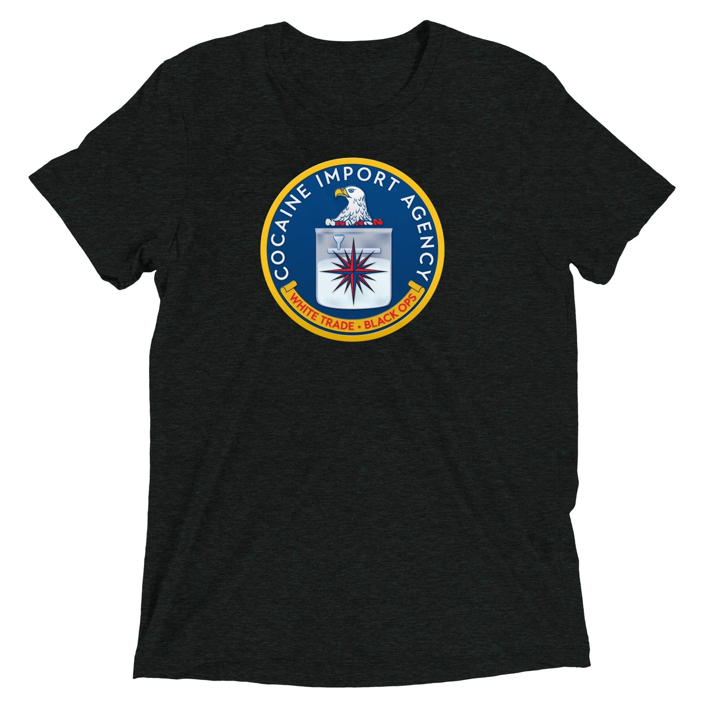 CIA Cocaine Import Agency Tri-Blend T-Shirt