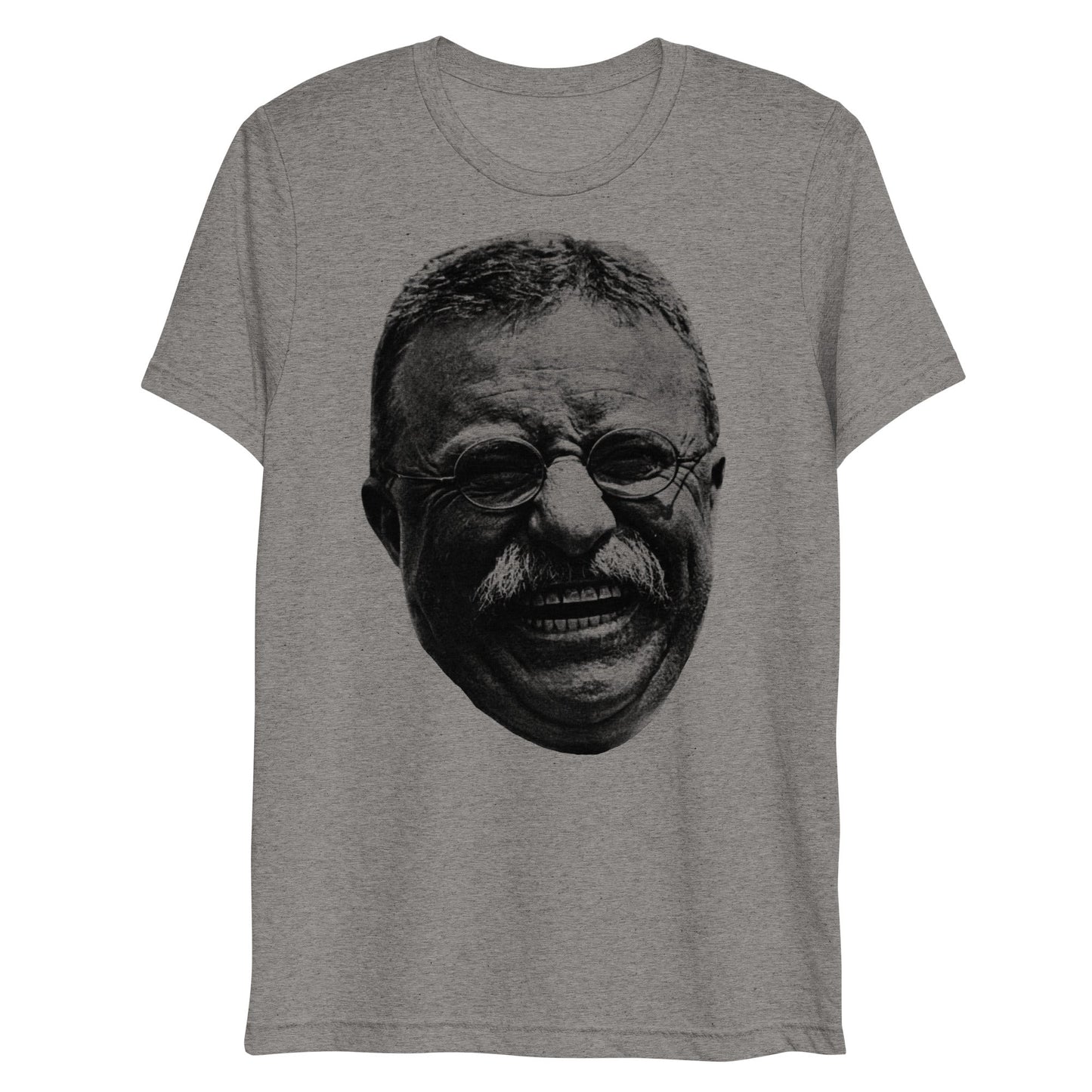 Teddy Roosevelt Laughing Triblend T-Shirt