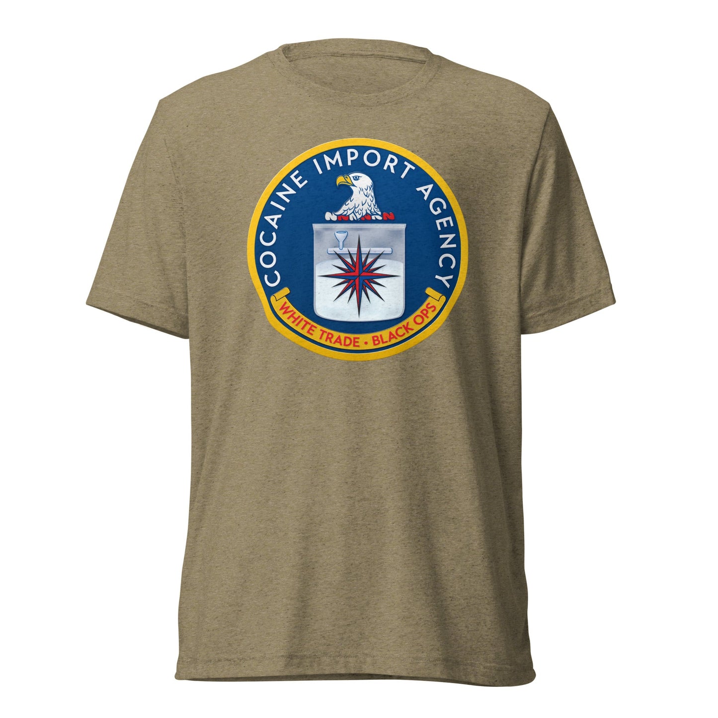 CIA Cocaine Import Agency Tri-Blend T-Shirt