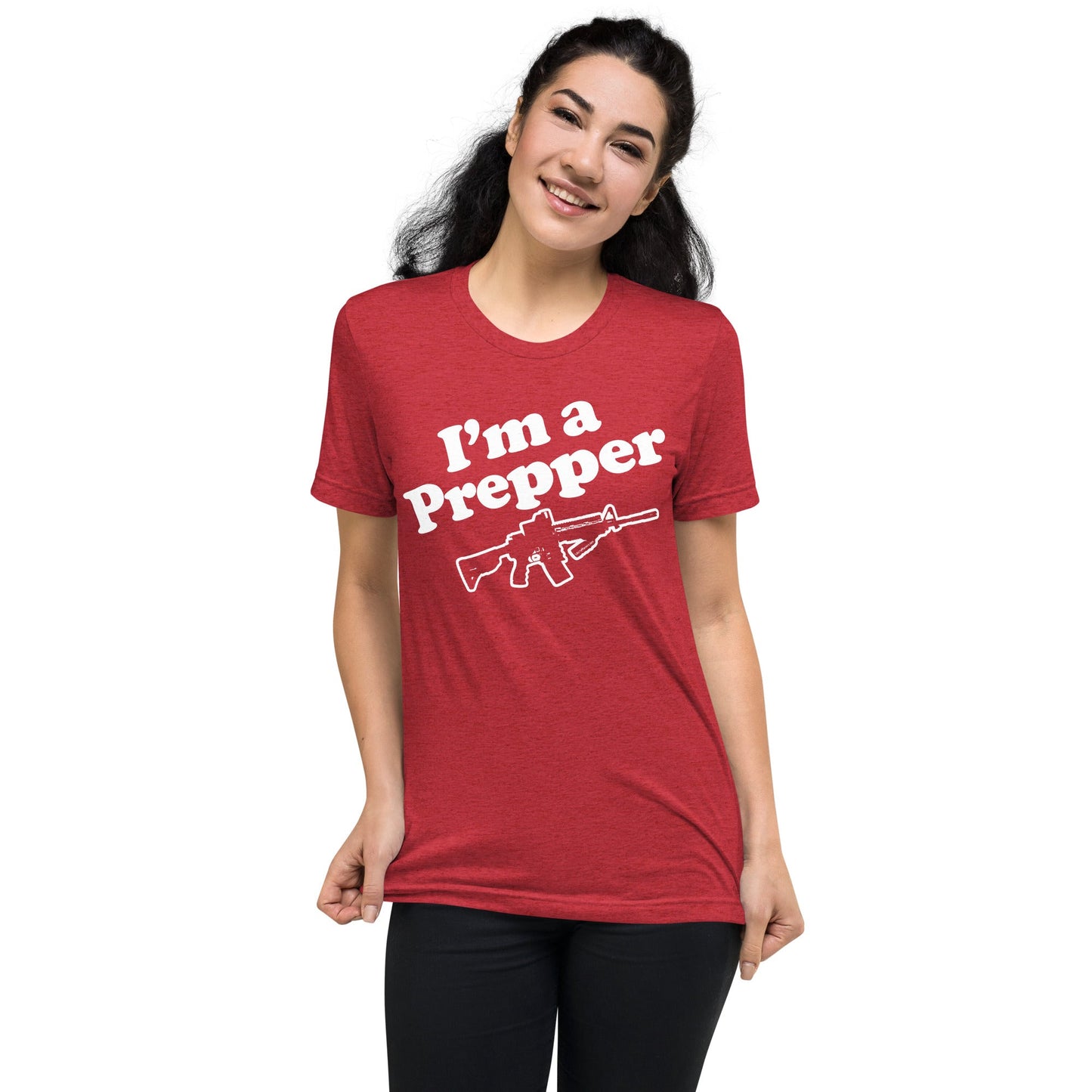 I'm A Prepper Tri-Blend Graphic T-Shirt