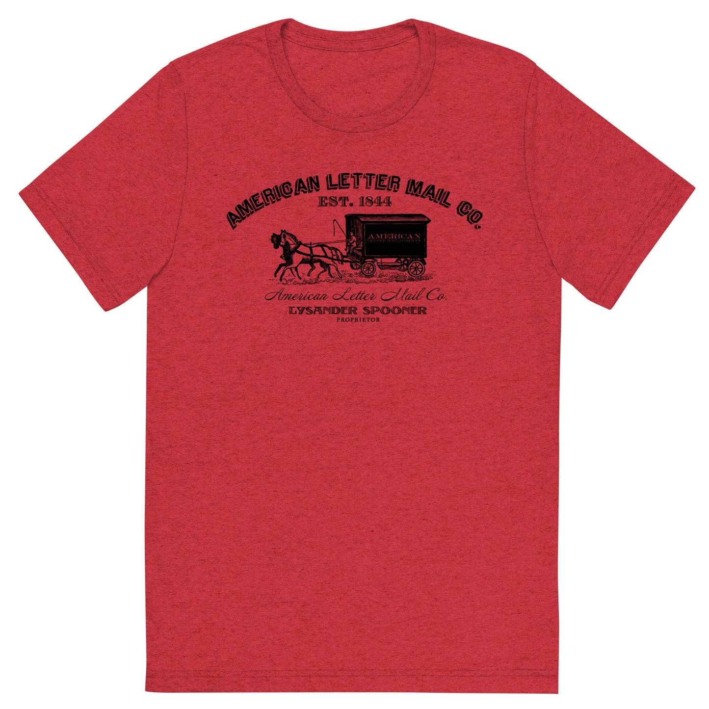 American Letter Mail Company Unisex Tri-Blend Track Shirt