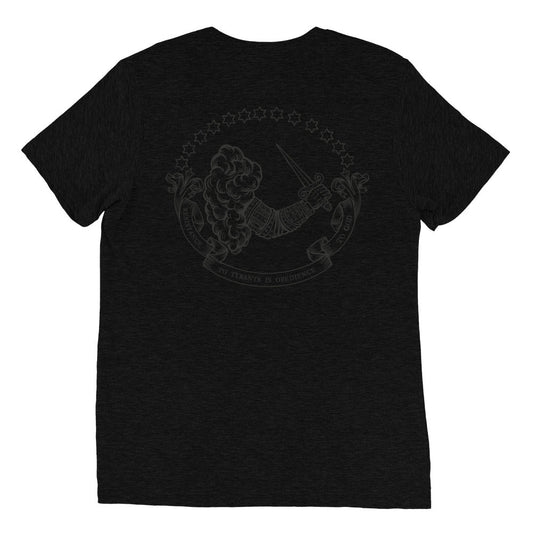 Resistance to Tyrants Gostelowe Battle Flag Tri-Blend T-Shirt