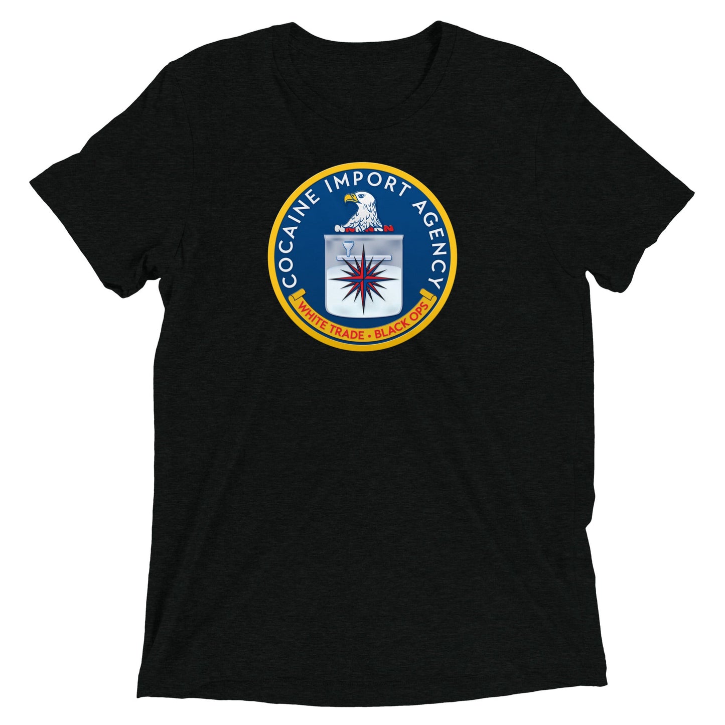 CIA Cocaine Import Agency Tri-Blend T-Shirt