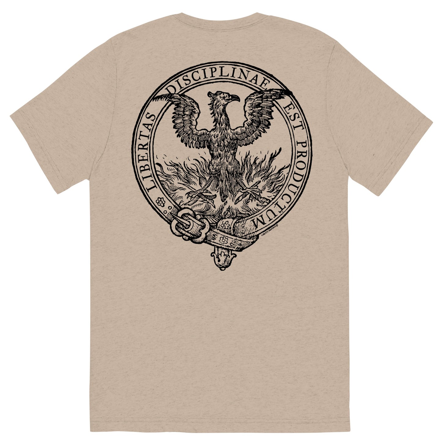Where Discipline Reigns Liberty Flourishes Tri-Blend Graphic T-Shirt