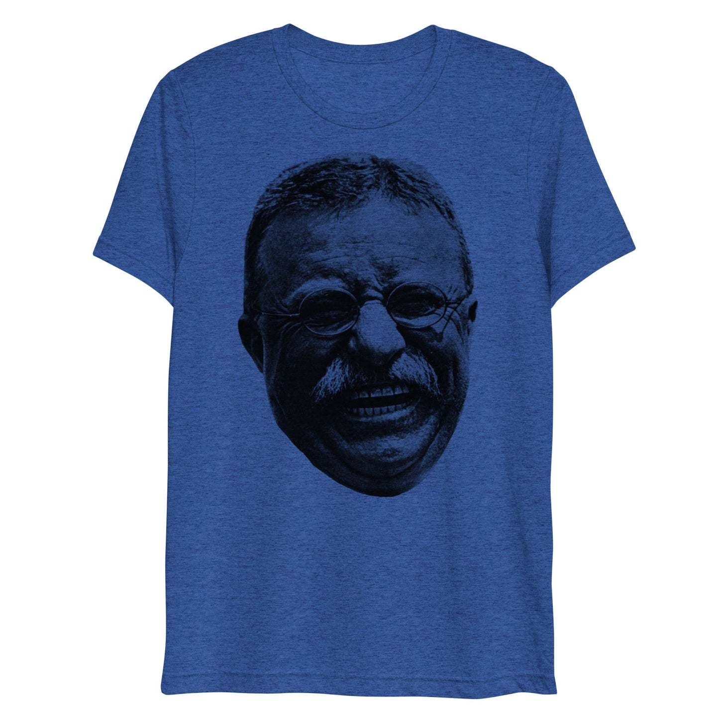 Teddy Roosevelt Laughing Triblend T-Shirt