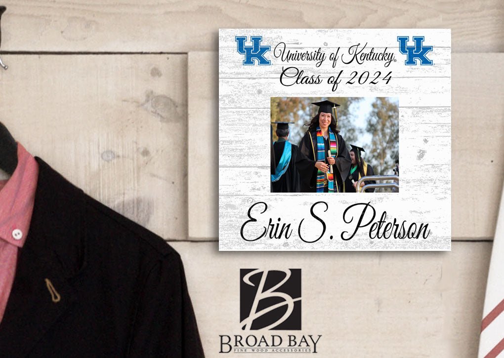 Kentucky Wildcats Graduation Frame - Class Year Picture Plaque - Custom - Upload Your Photo, Name & Class Year – 10.5"x10.5"
