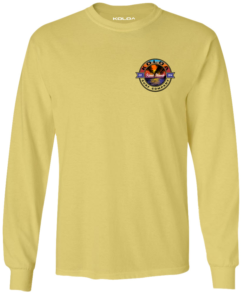 Koloa Hanalei Beach Youth Long Sleeve T-Shirt