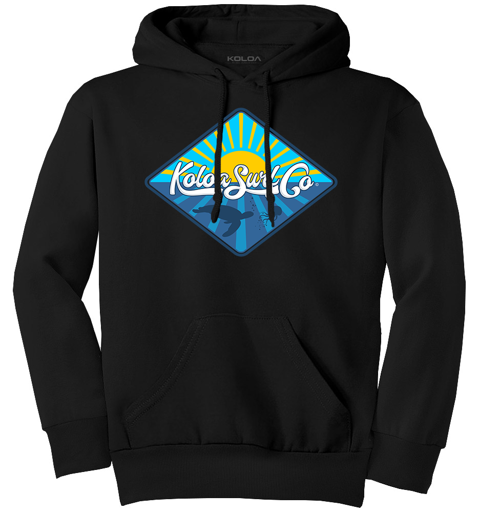 Koloa Turtle Sunset Youth Hoodie