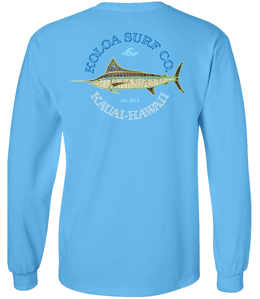 Koloa Mosaic Fish Long Sleeve T-Shirt