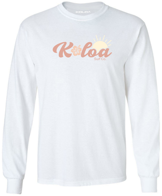 Koloa Bloom Youth Long Sleeve T-Shirt