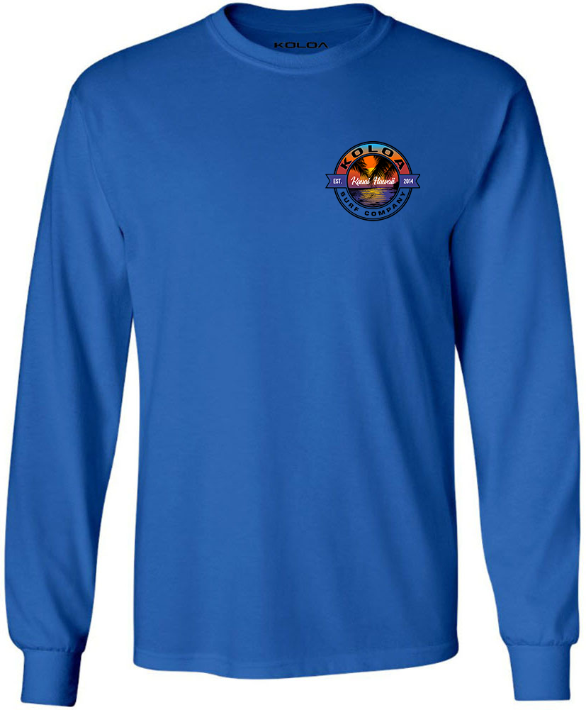 Koloa Hanalei Beach Youth Long Sleeve T-Shirt