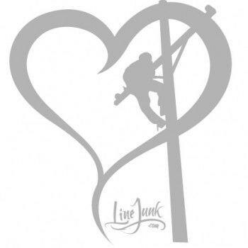 Heart Lineman Pole