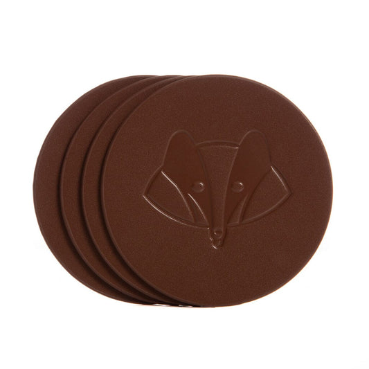 Leather Coasters - Set of 4