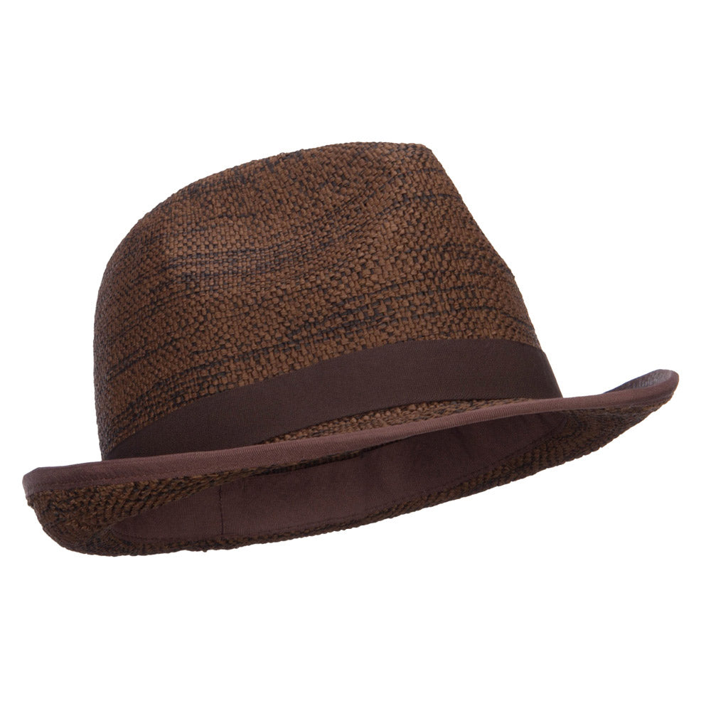 Classic Men's Woven Paper Straw Fedora