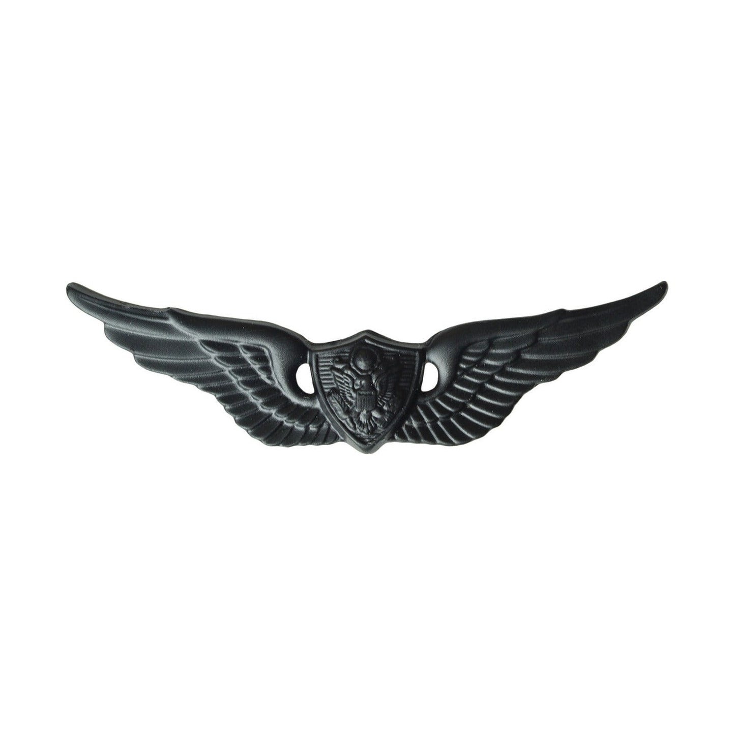 U.S. Army Aircraft Crewman Badge - Black Metal Pin-On