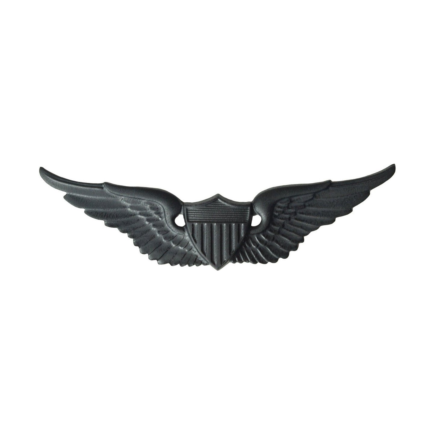 U.S. Army Aviator Badge - Black Metal Pin-On