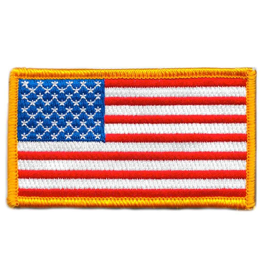 2" x 3.5" Tactical USA Patch - Made to Fit- 5.11/Rothco caps