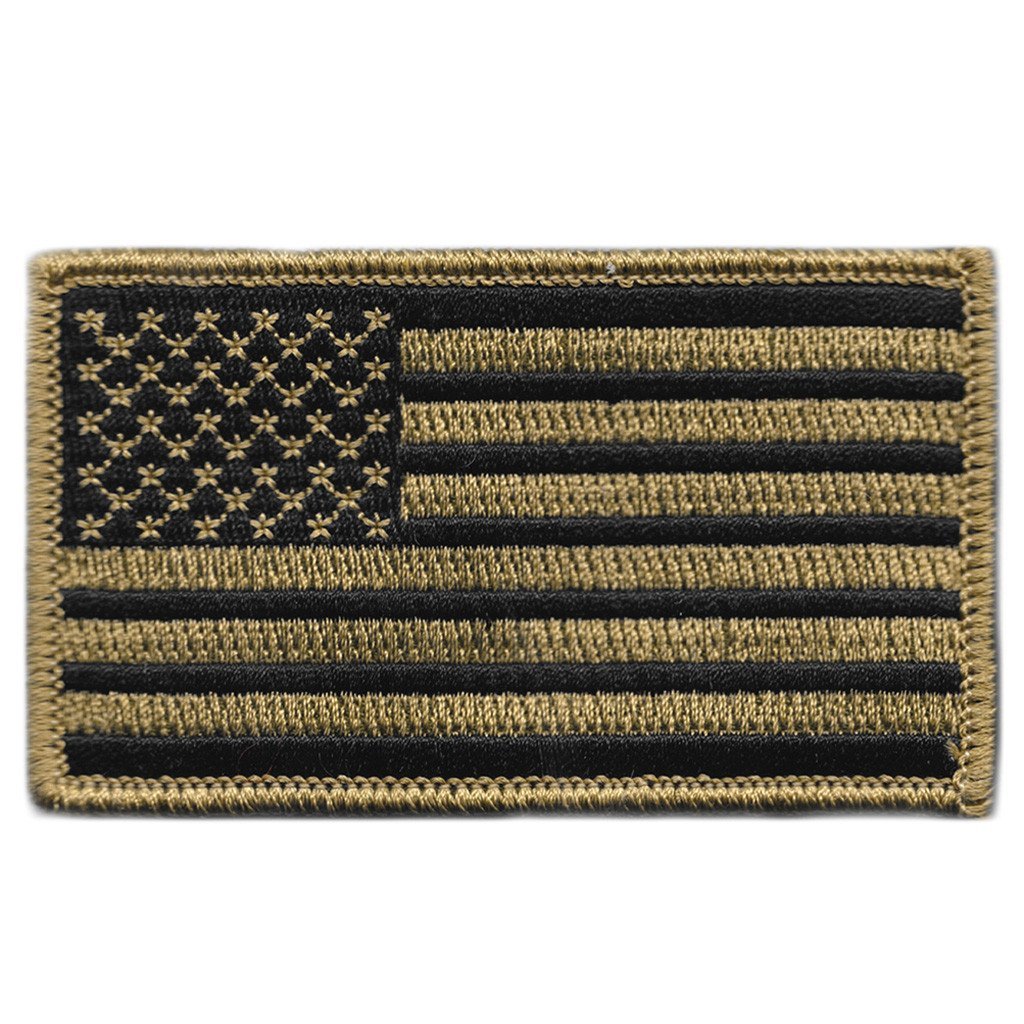 2" x 3.5" Tactical USA Patch - Made to Fit- 5.11/Rothco caps