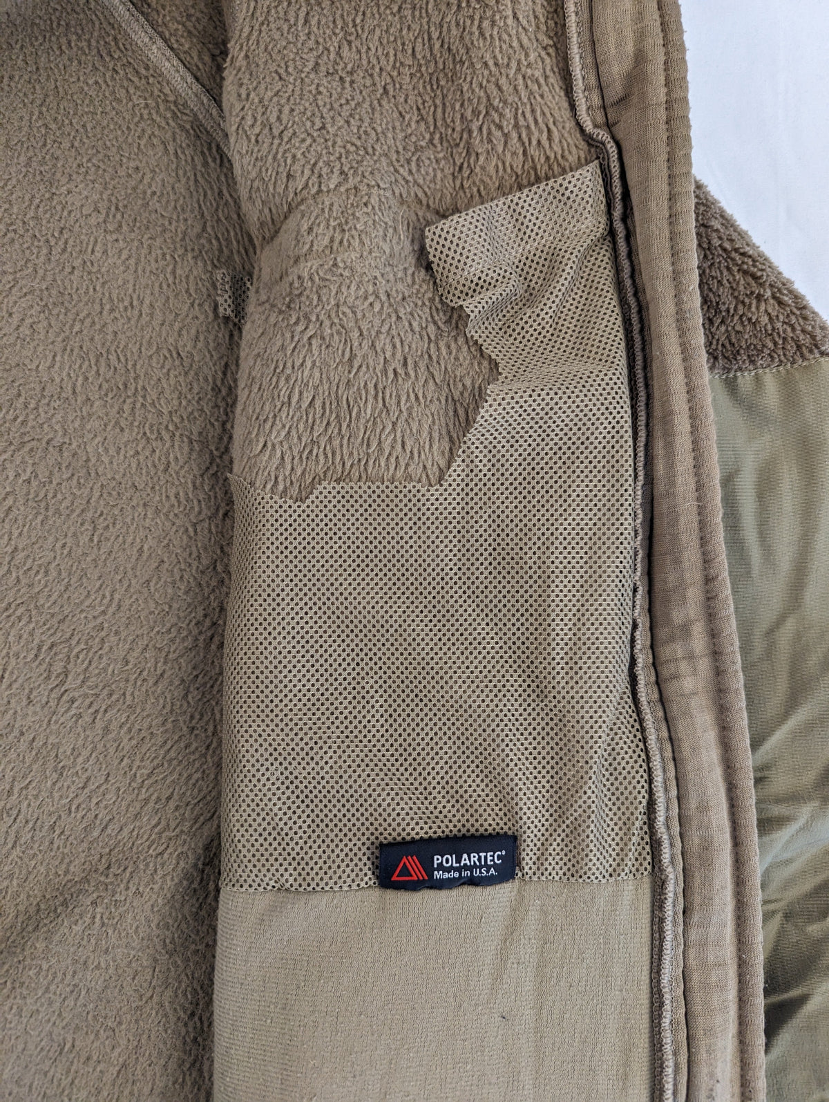 Cold Weather Jacket (Fleece) - Coyote Brown