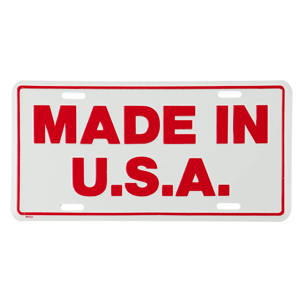 USA 3D License Plates