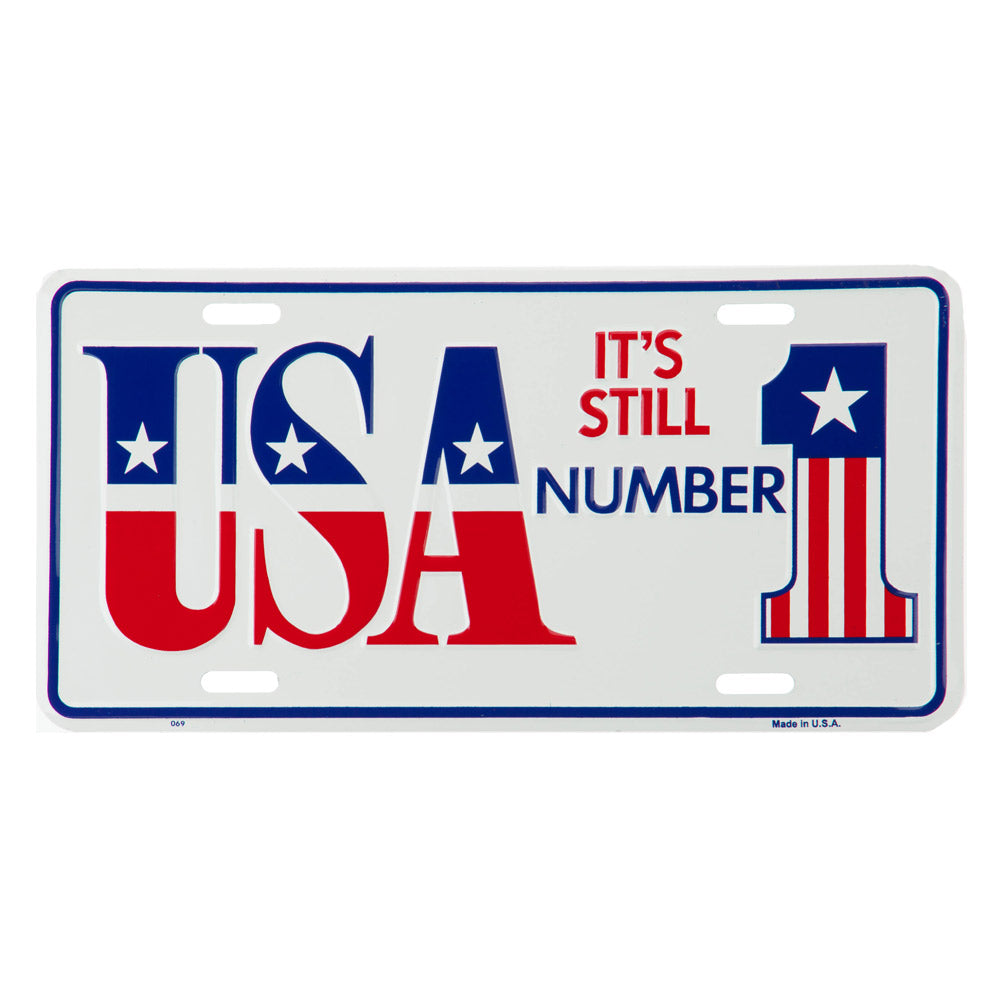USA 3D License Plates