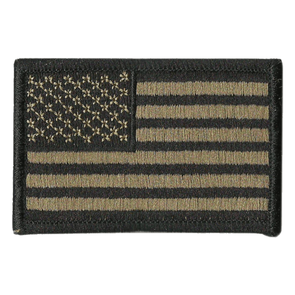 USA Flags - Iron-On/Sew-On Patches