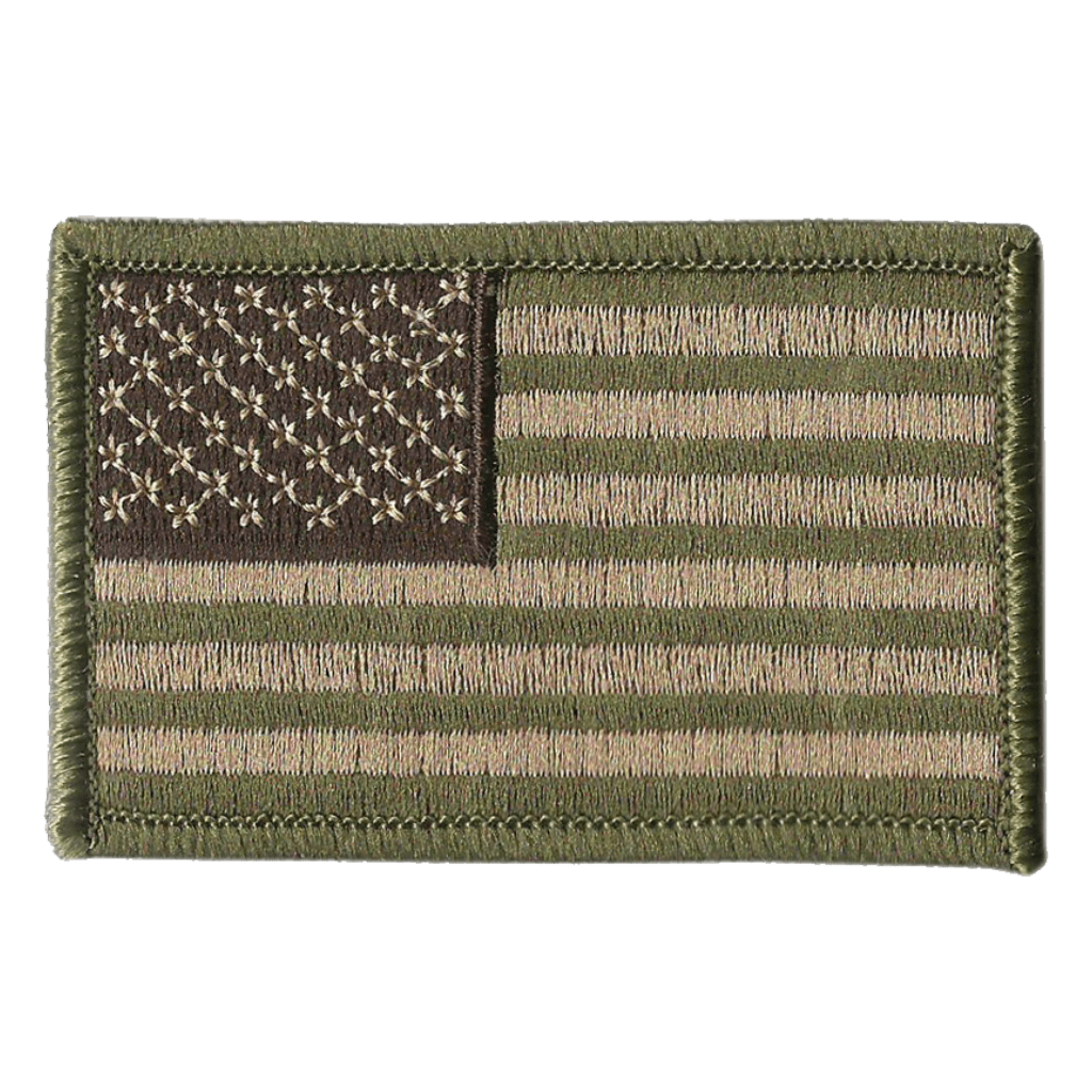 2x3" USA FLAG PATCH for Tactical Cap