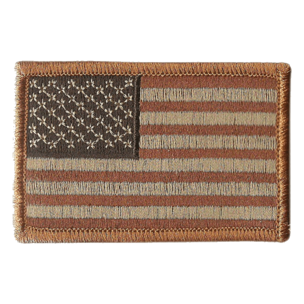 2x3" USA FLAG PATCH for Tactical Cap