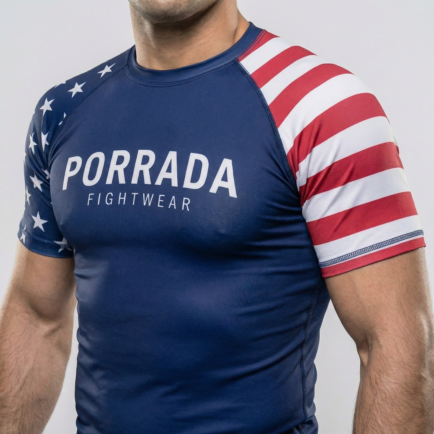 USA PATRIOT SHORT SLEEVE RASH GUARD