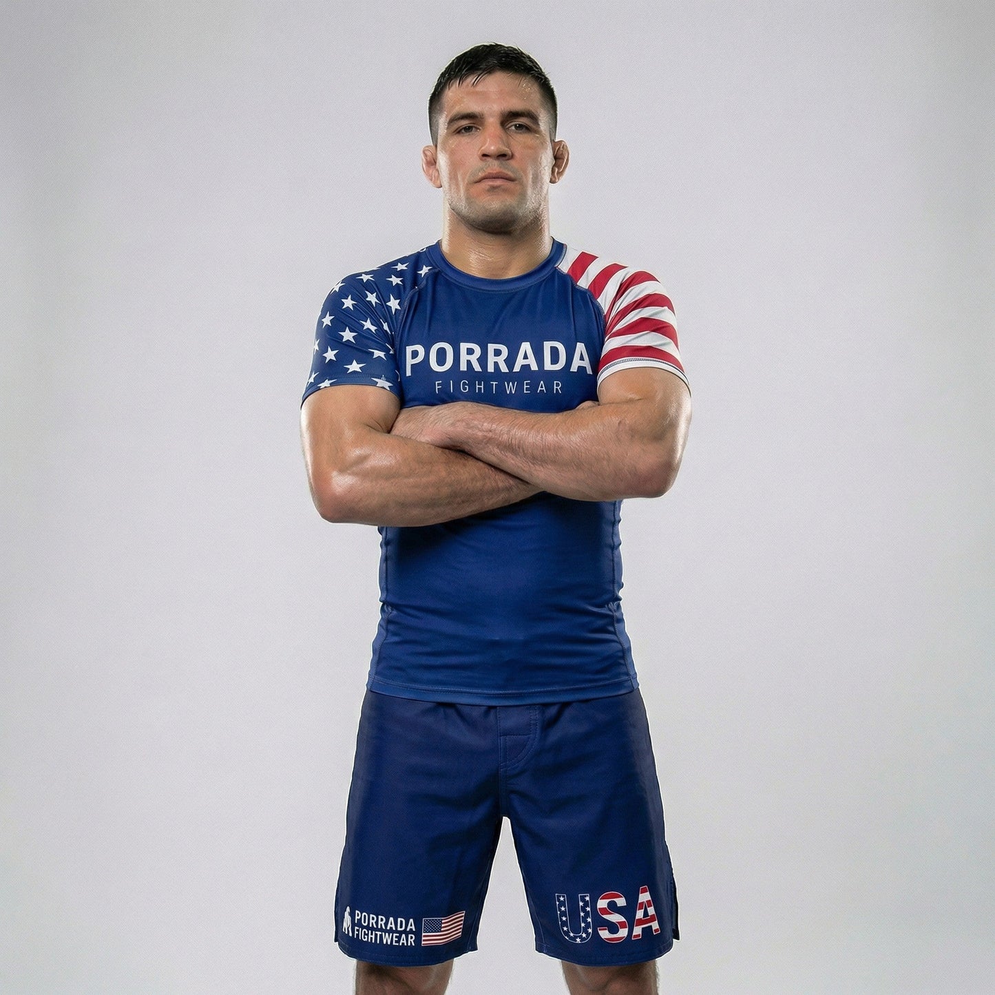 USA PATRIOT SHORT SLEEVE RASH GUARD