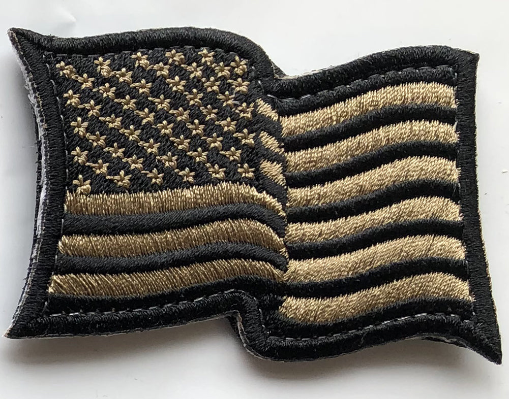 2x3" USA Waving Flag Patch