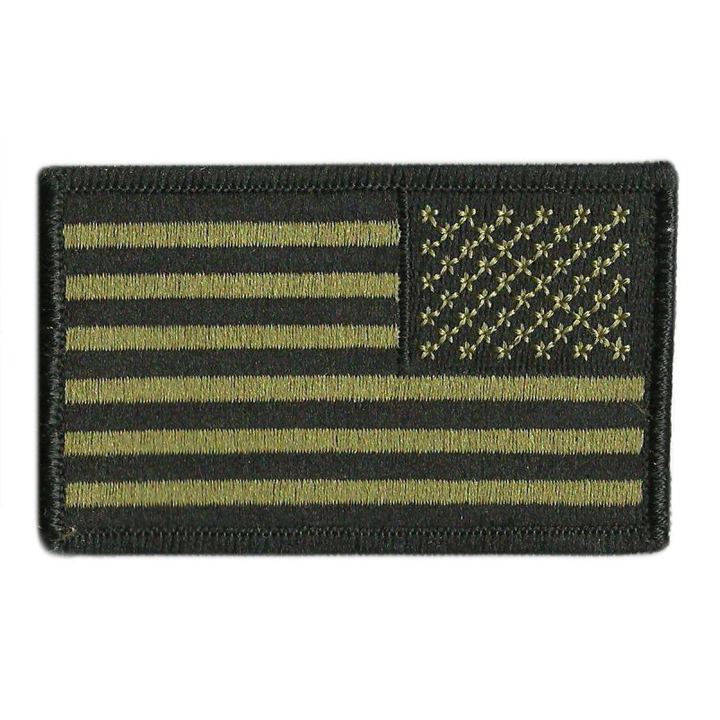 Reverse USA Shoulder Patches - Iron-On