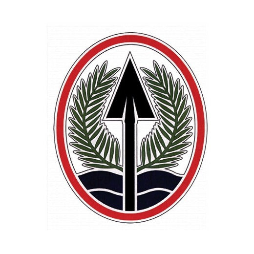 USAE Multi-National Corps-Iraq CSIB - Army Combat Service Identification Badge