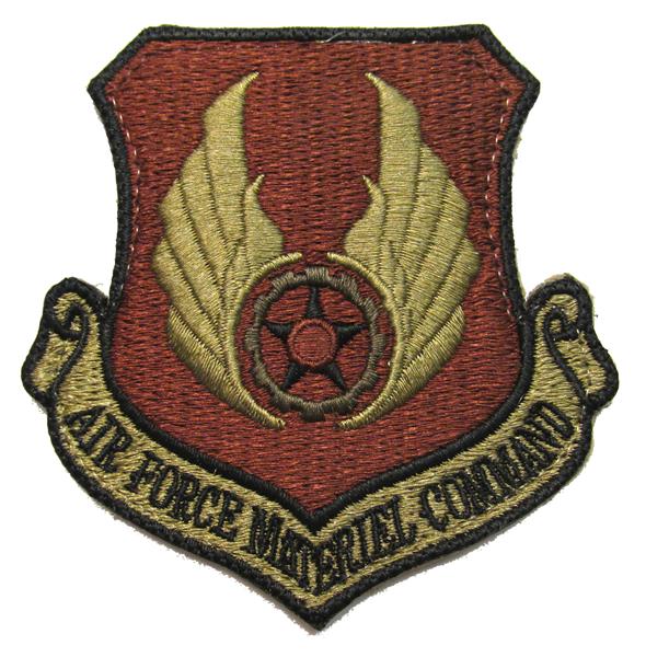 Air Force Materiel Command OCP Patch - AFMC Spice Brown