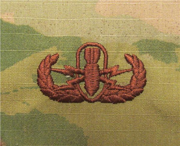 Explosive Ordnance Disposal EOD Badge OCP - Air Force Occupational Badge